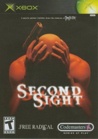 Second Sight Xbox US box art